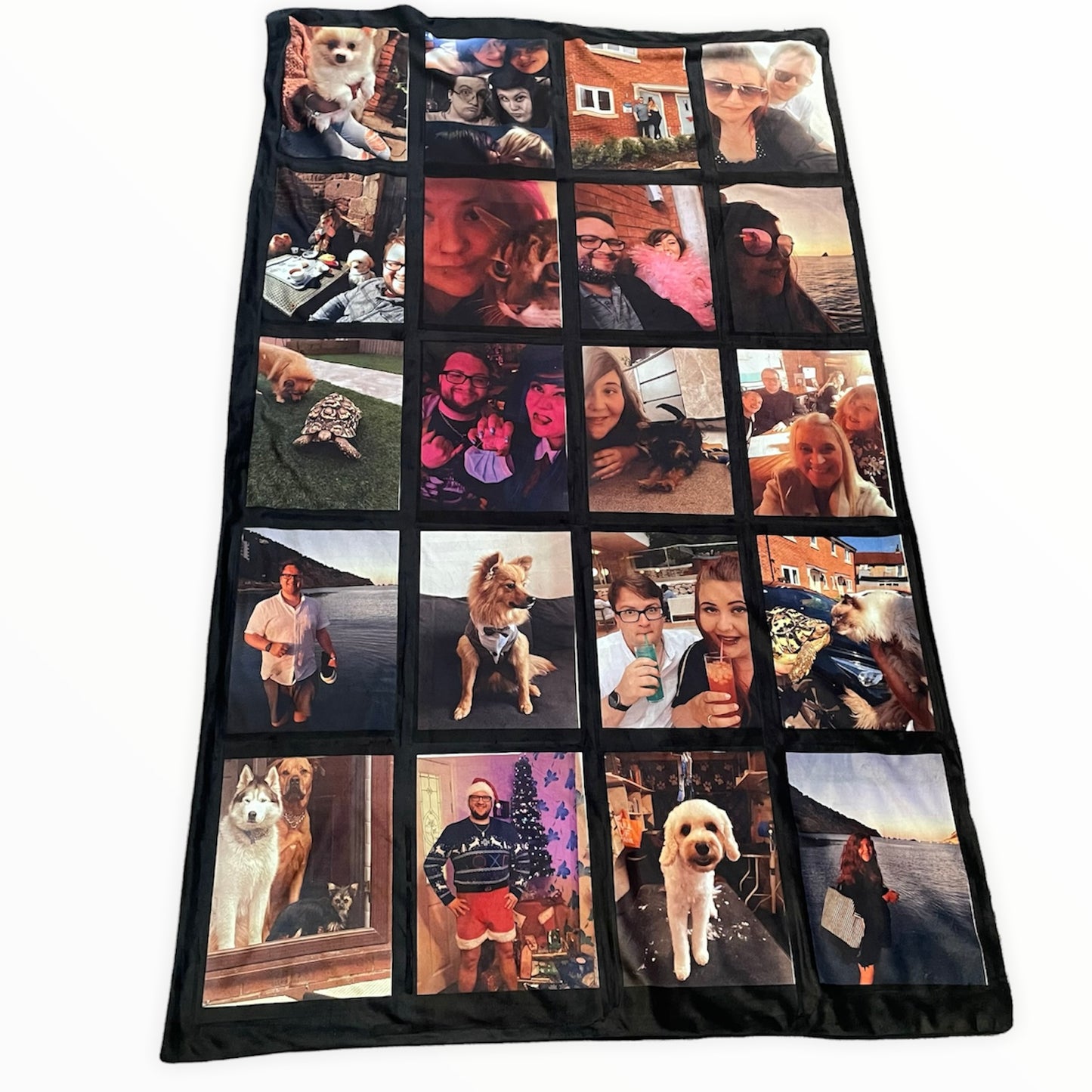 20 Photo Plush Velvet Blanket