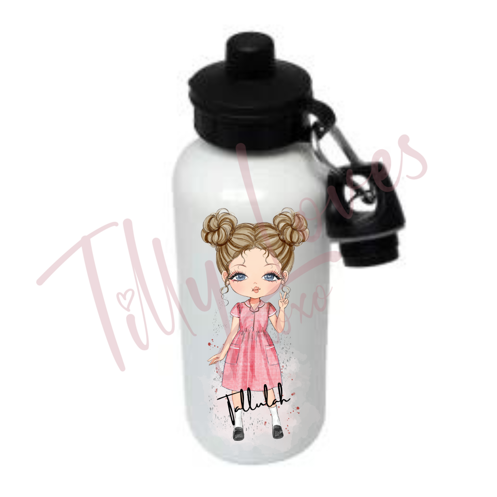 School Girl - Water Bottle