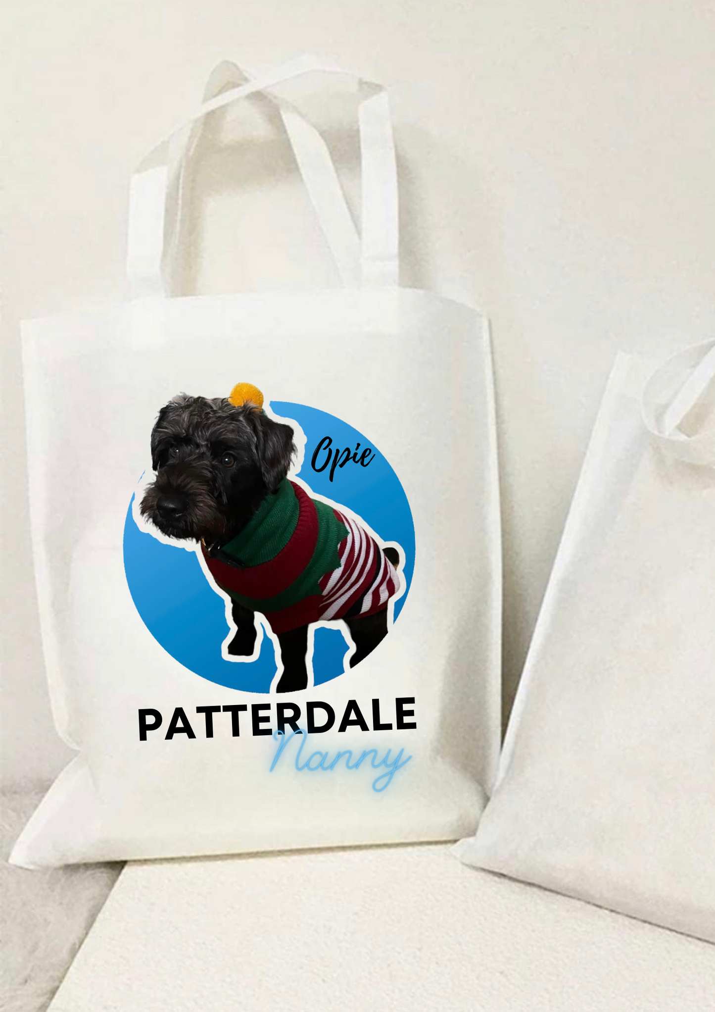 Animal photo tote bag