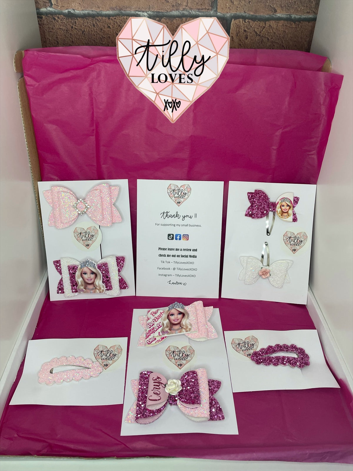 Themed Box sets of Hair Accessories